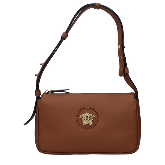 Brown Leather Shoulder Bag