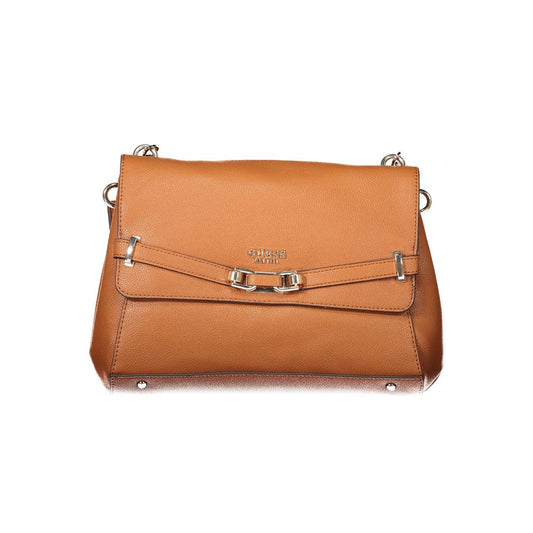 Marrone Poliuretano Woman Handbag