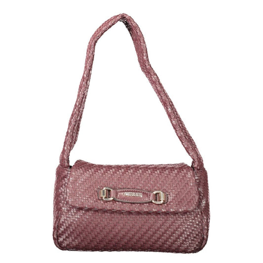 Marrone Polyurethane Women Handbag