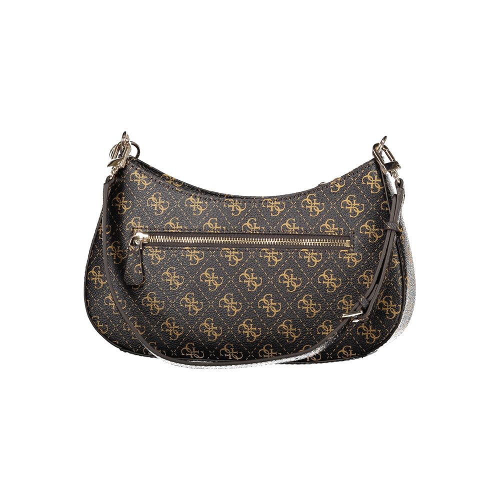 Marrone Poliuretano Women Handbag